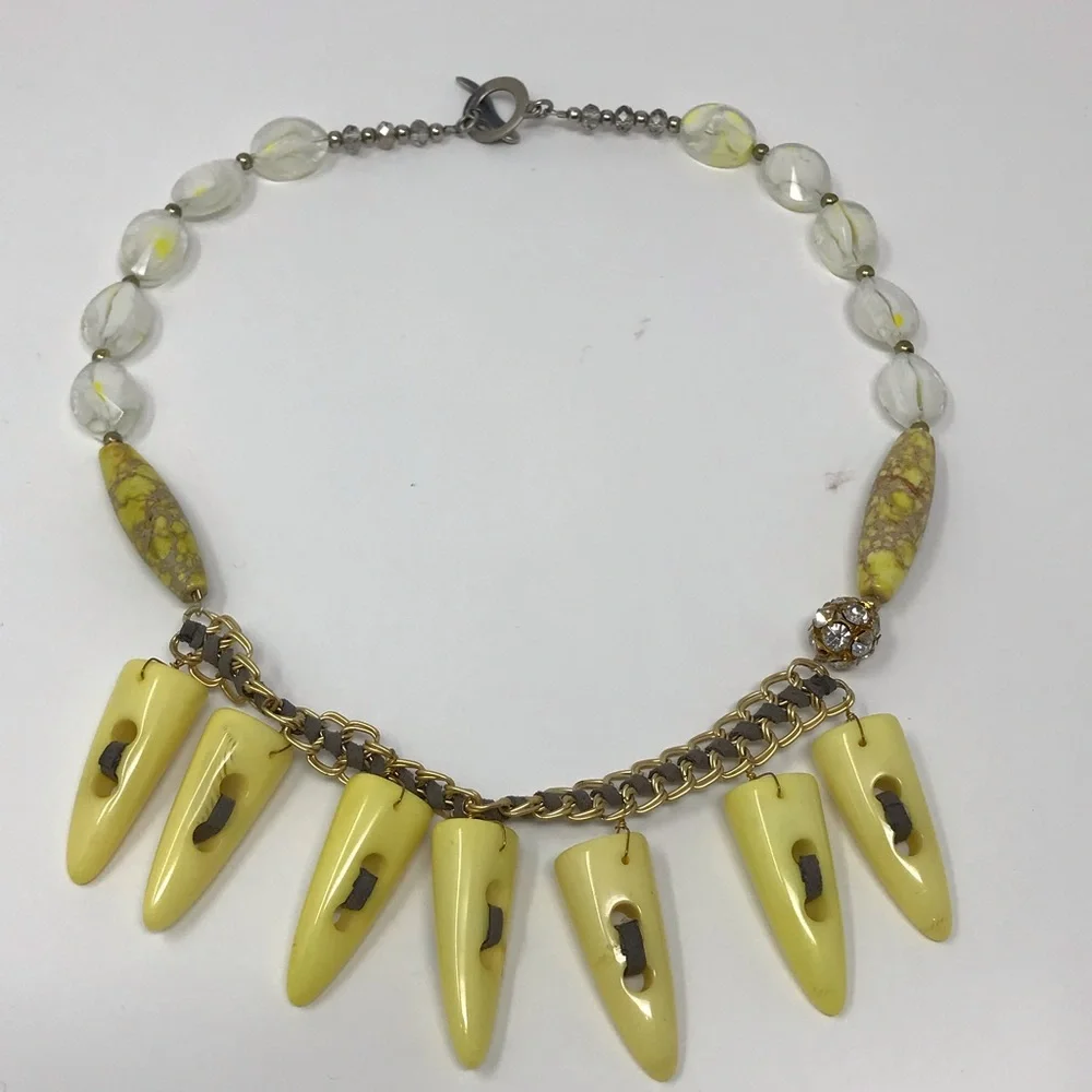 Anthro “Point Assembly Necklace” - Picture 9 of 11